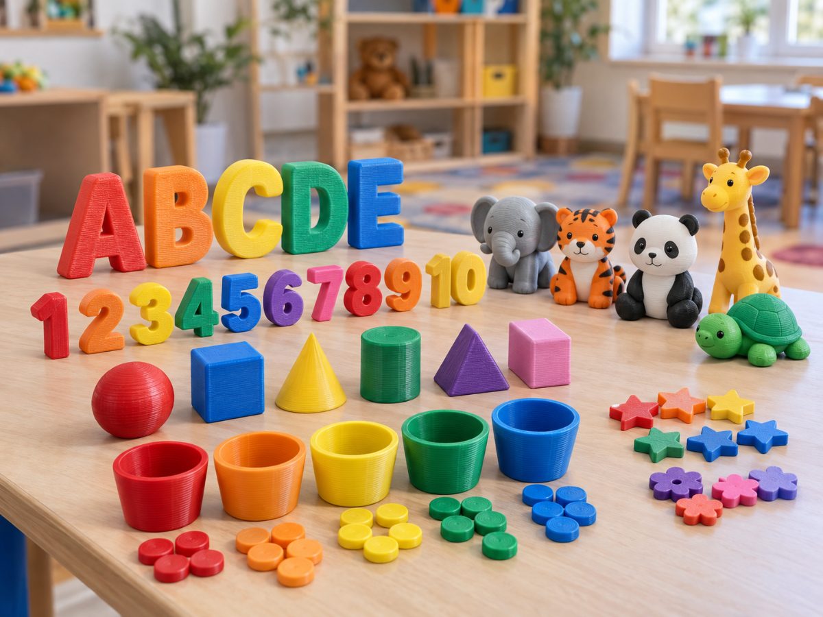 Material didáctico, pieza impresa en 3D por CandeMaker