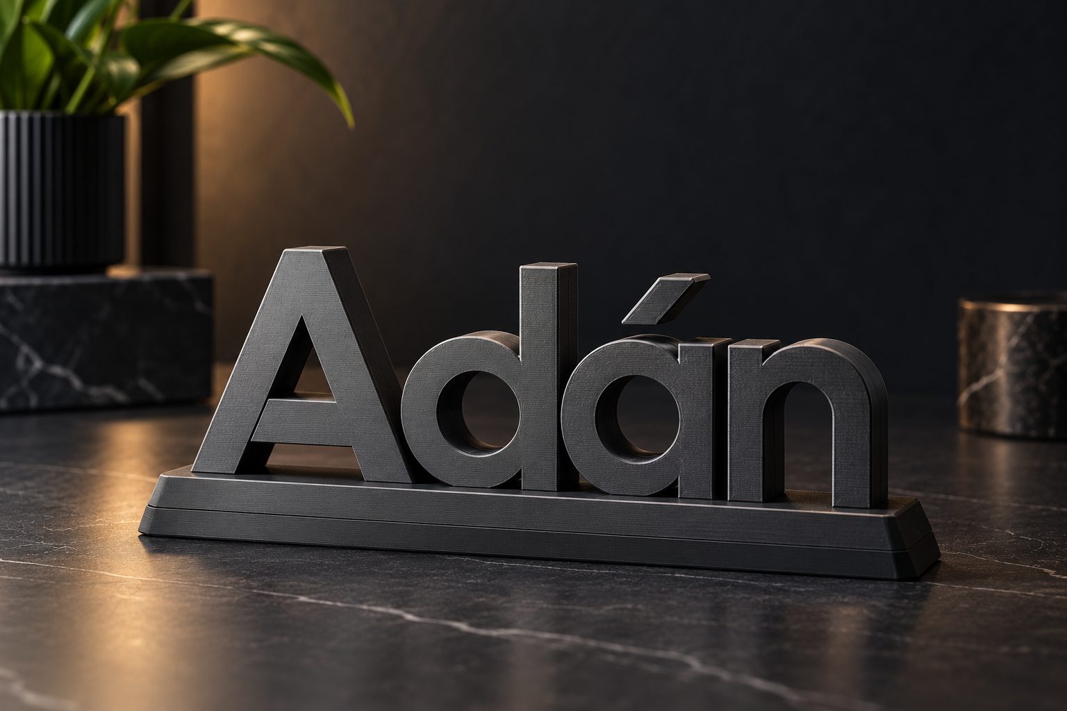 Pieza decorativa, pieza impresa en 3D por CandeMaker
